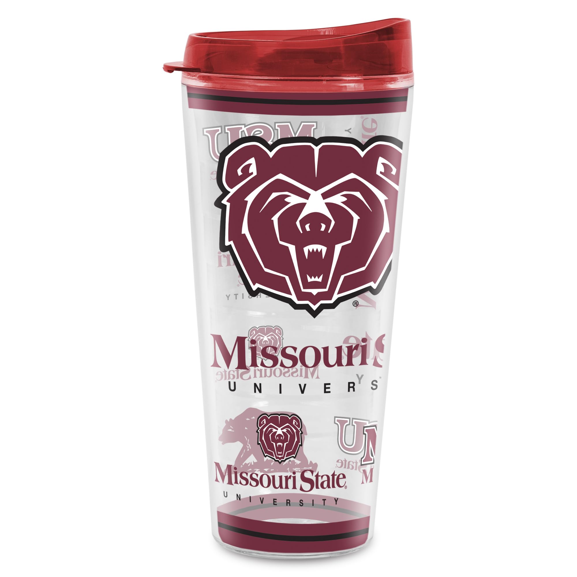 Rico Industries NCAA College Double Wall Mayhem 16oz Or 20oz Tritan Tumbler W Lid