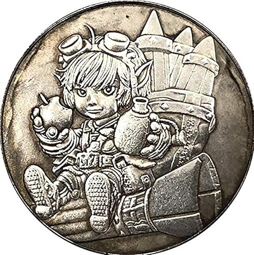 League of Legends Tristana Souvenir Coin, US Copia Antigua Morgan Hobo Níquel Moneda Conmemorativa Insignia Juguete