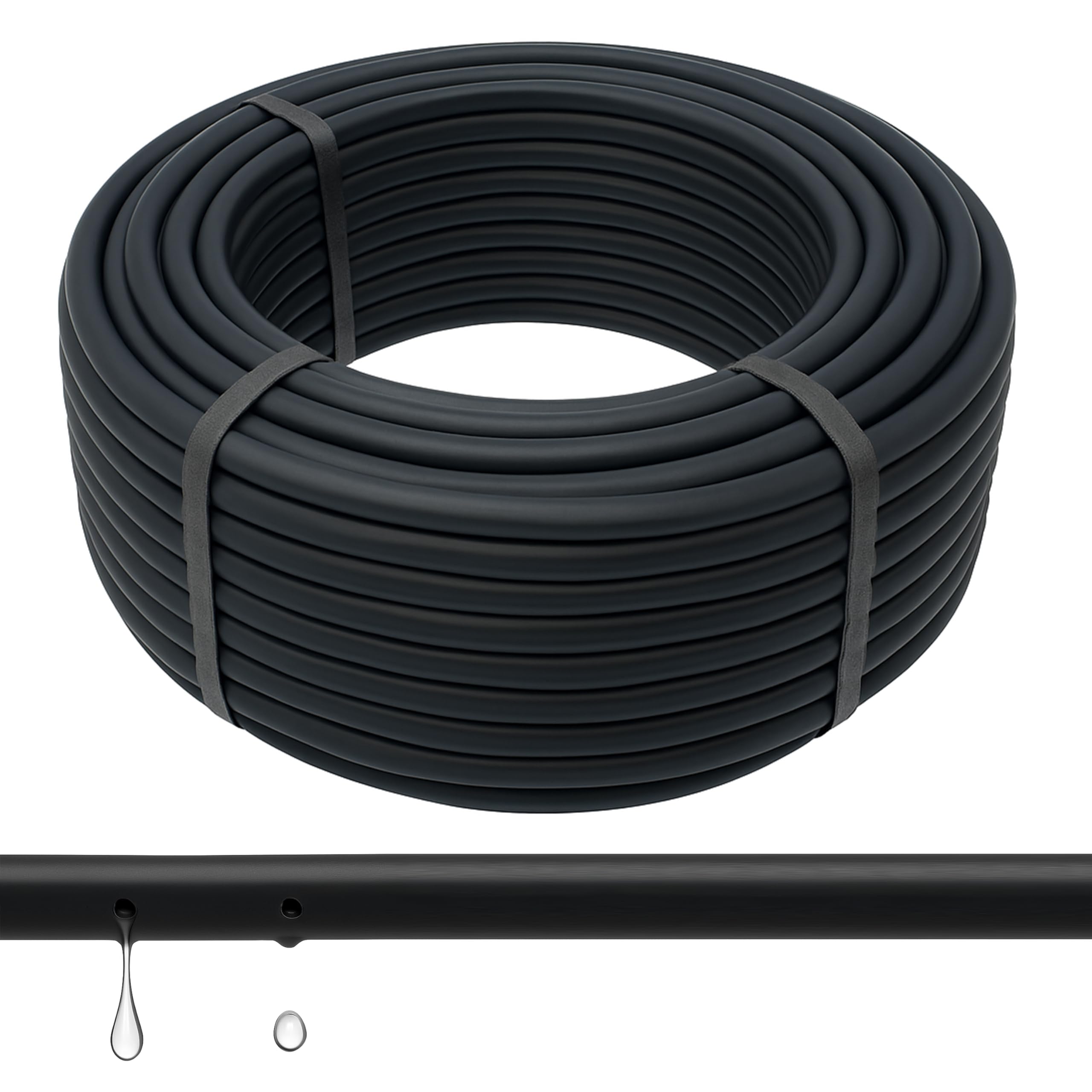 MAKA Tropfschlauch flach 16 mm 100 m, Tropfband 2,2 l/h, Abstand 20 cm