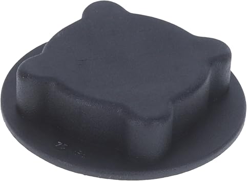 MotoRad Engine Coolant Reservoir Cap, 20 PSI, Black, Threaded Filler Neck