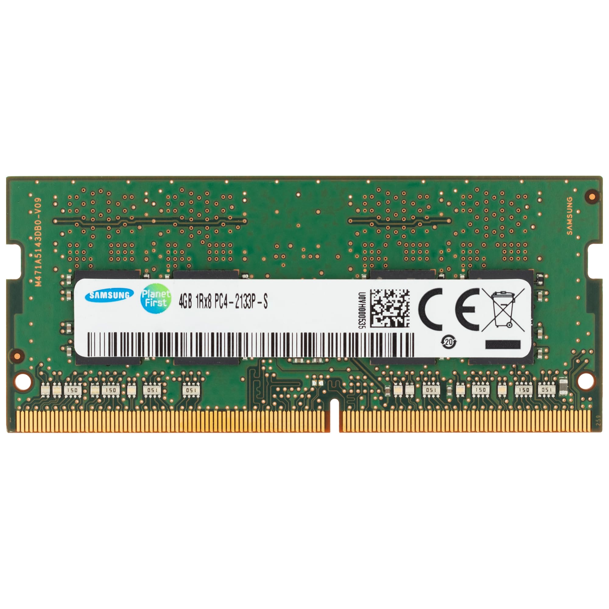 Samsung 4GB DDR4 2133MHz PC4-17000 (PC4-2133P) CL15 SODIMM 1Rx8
