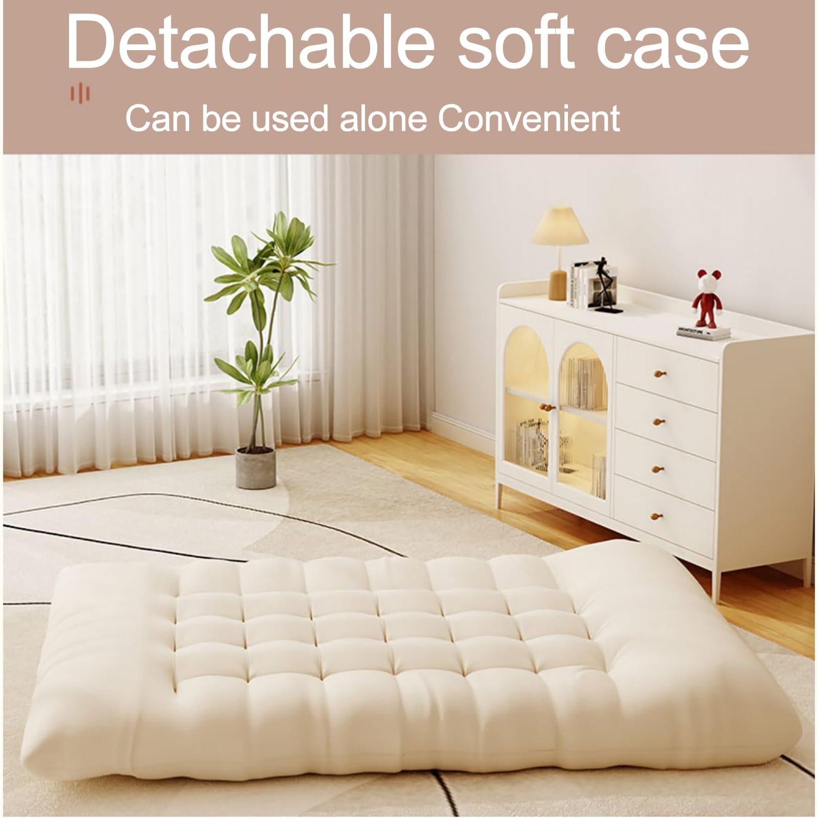 Schaukelstuhl wohnzimmer,Relaxsessel Lounge,Metallrahmen Armlehnensessel,Relaxliege wohnzimmer mit Seitentaschen Schaukelstuhl,für Wohnzimmer Schlafzimmer Kinderzimmer Freizeit ( Color : Gray , Size :