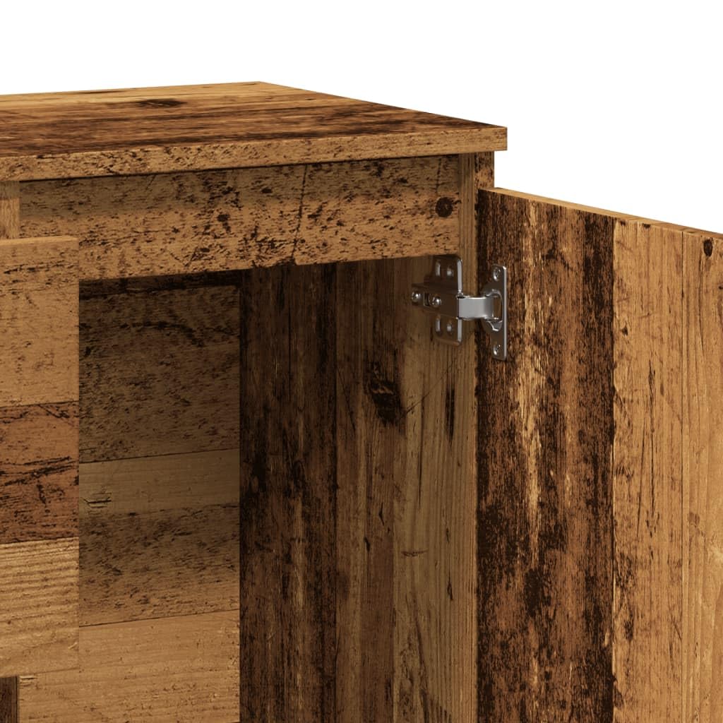 Generico Credenza Legno Antico 102x35x70 cm in Legno Multistrato,Buffet e credenze