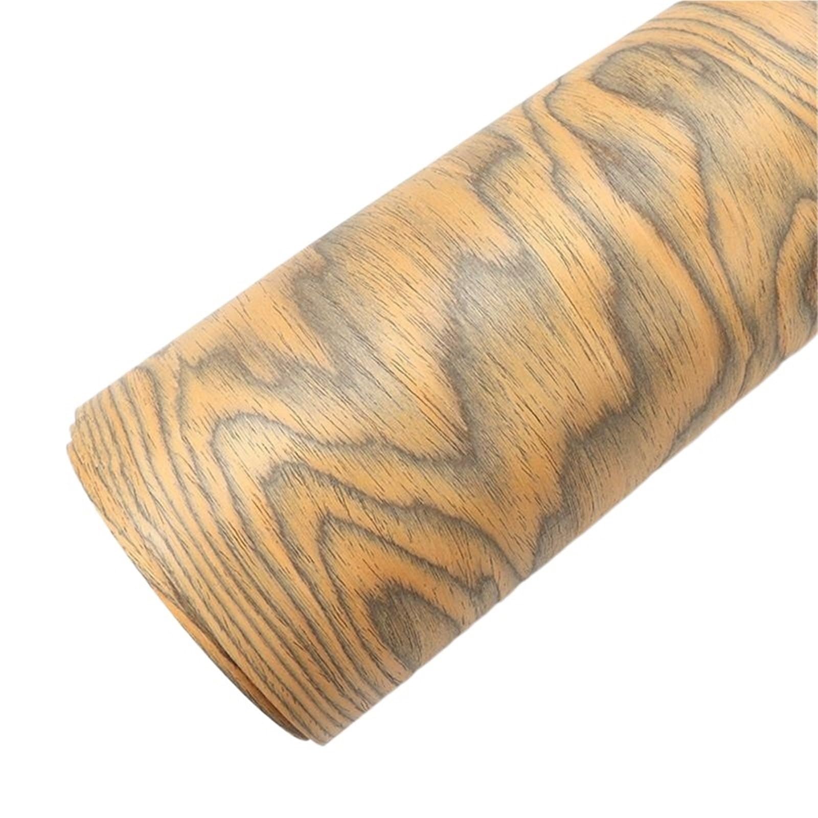 Padgcnor Yellow Wood Veneer Edging Tape 250Cm×55Cm Engineered Burl Wood Veneer Sheet, Exotic Wooden For Woodworking Furniture Decoration(,0.25Mm-250Cm-55Cm)