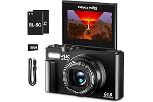 4K Digital Vlogging Camera 32GB