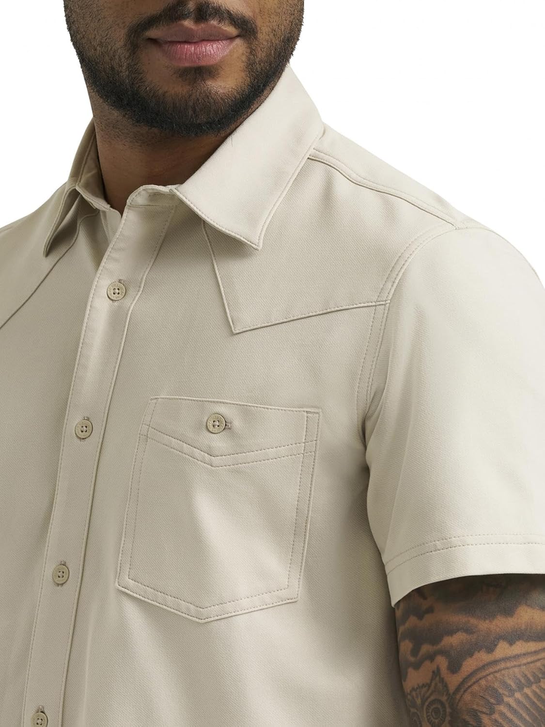 ATG by Wrangler Men's Short Sleeve Performance Knit Shirt