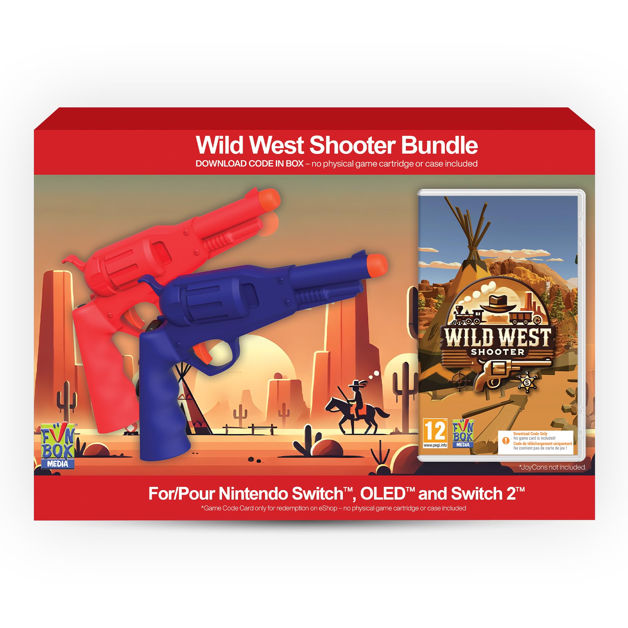 Wild West Shooter - Compatible with Switch, OLED and Switch 2
