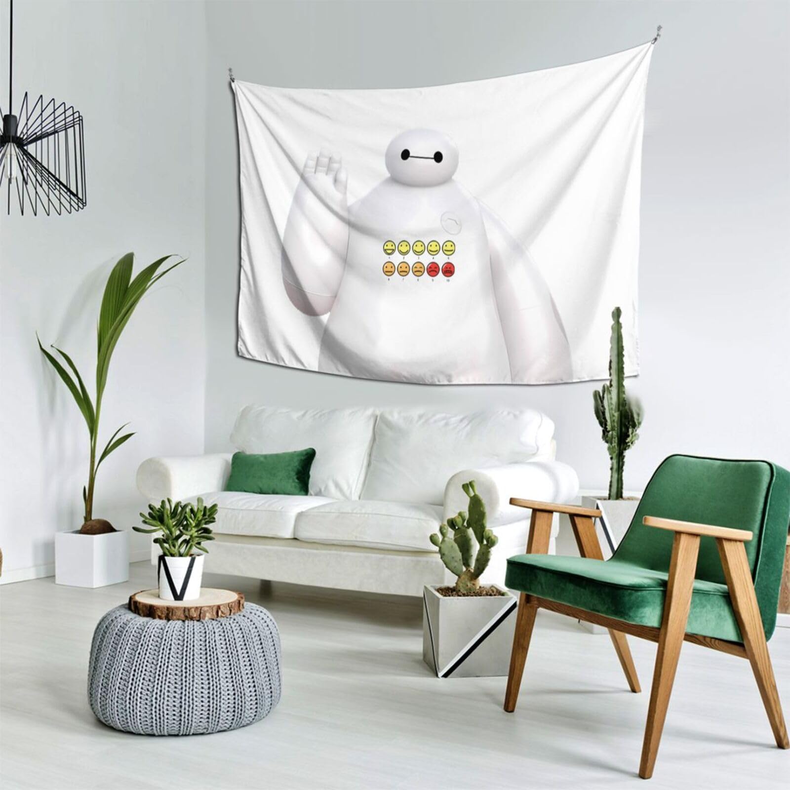 Amazon.co.jp: ベイマックス タペストリー 壁掛け 壁飾り 大判 装飾布