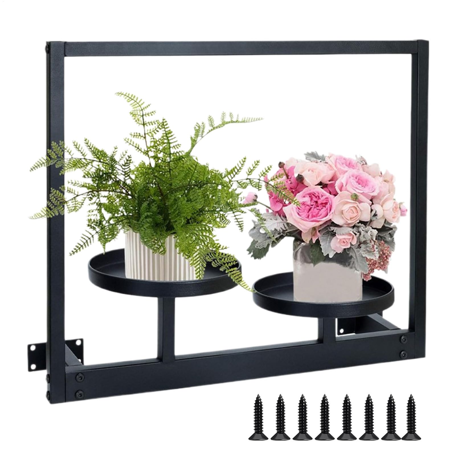 Étagère murale pour gagner de la place avec vos pots de fleurs