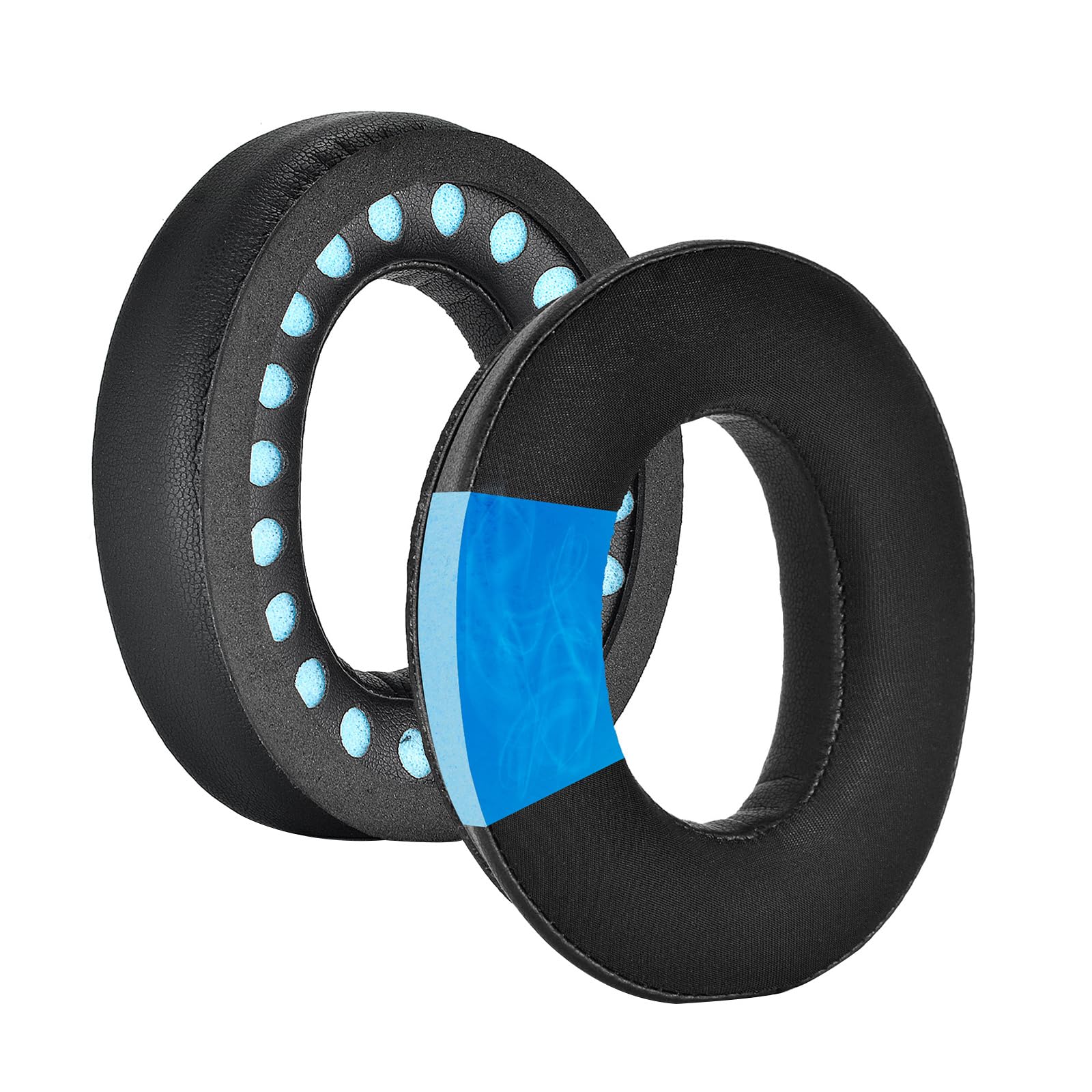 Ohrpolster Aus Schaumstoff, 45 Mm – Ersatzkissen Für Headsets & On-Ear-Kopfhörer, 12 Stück, Schwarz