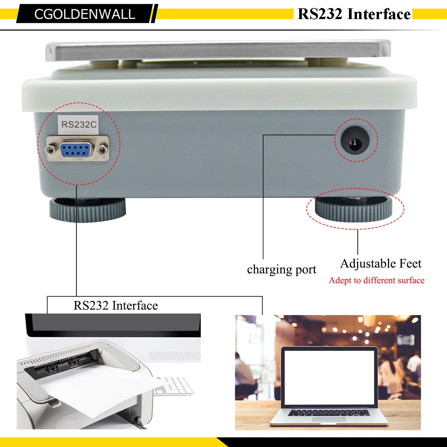 5000g 5kg 0.01g Báscula analítica de Laboratorio Báscula de precisión Digital Contador analítico Calibración automática Báscula Comercial Alta precisión
