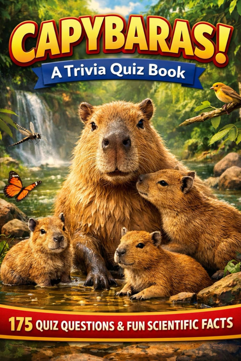 CAPYBARAS! - A Trivia Quiz Book: 175 Trivia Questions & Fun Scientific Facts About Capybaras
