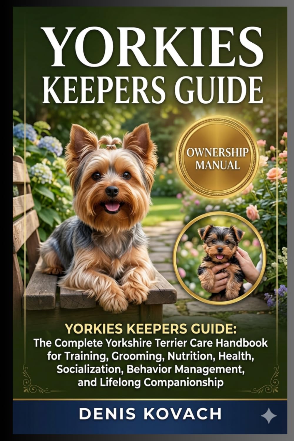 YORKIES KEEPERS GUIDE: YORKIES KEEPERS GUIDE: The Complete Yorkshire Terrier Care Handbook for Training, Grooming, Nutrition, Health, Socialization, Behavior Management, and Lifelong Companionship