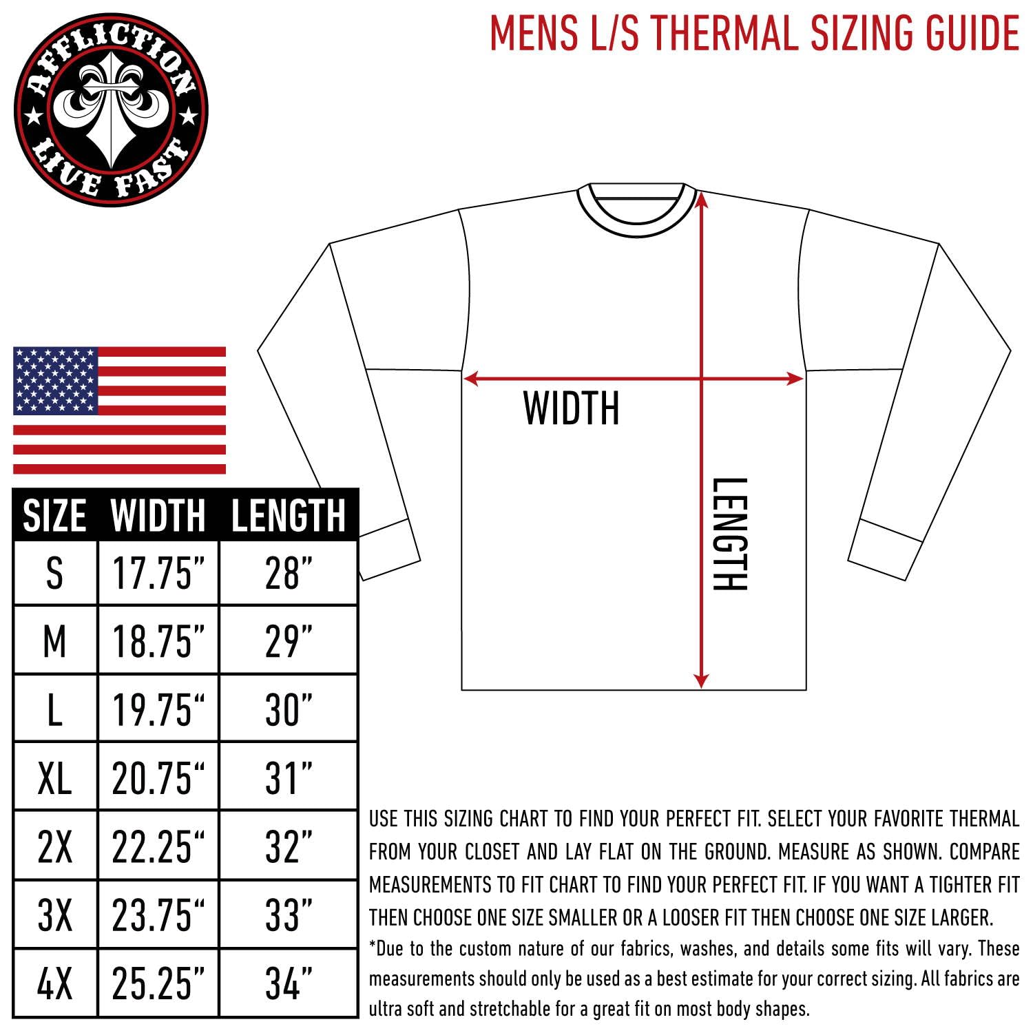 Xtreme Couture by Affliction Męska koszulka termiczna z długim rękawem