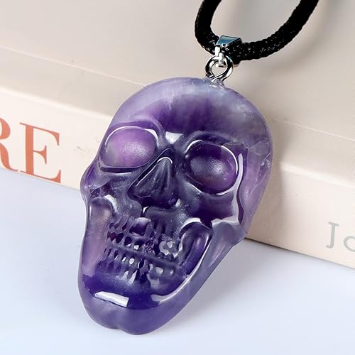 Miniatura 7 de Pandant de peces de cristal para curación, atrae riqueza figura de pez de la suerte para decoración de oficina en casa, Cristales de amatista