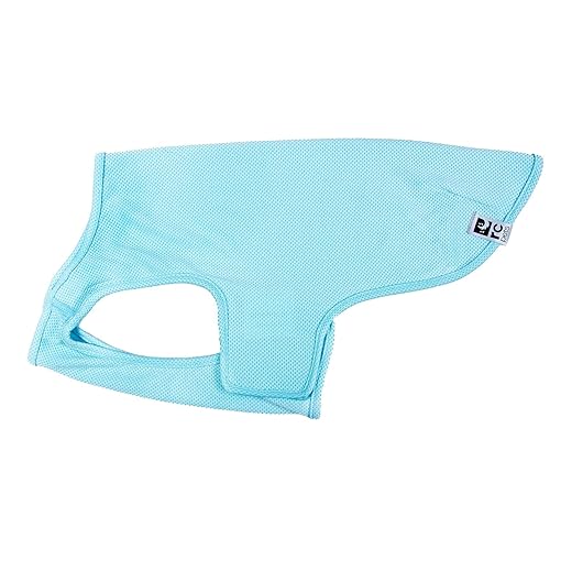 RC Pet Products Zephyr Cooling Dog Vest, Cooling Dog Coat, Small, Ice Blue
