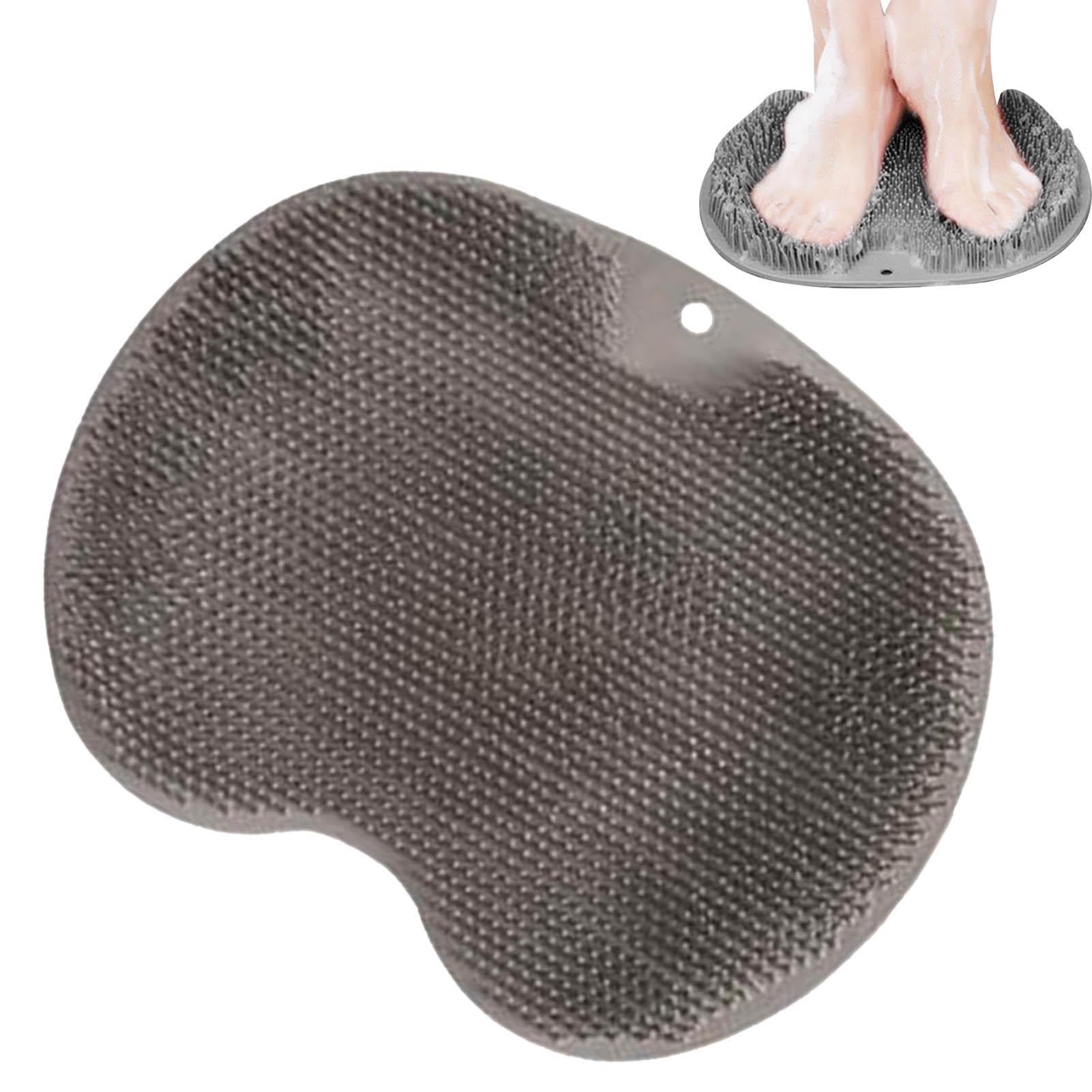 Limpiador de pies de ducha para 4 pies, masajeador de espalda de | ducha, cepillo limpiador de pies de silicona para suelo de ducha, bañera, mejora la circulación de los pies