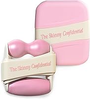Skinny Confidential Mint Ice Roller: Compact Cold Therapy Facial Tool for Depuffing, Contouring & Reducing Puffiness