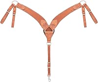 Vista 2 de Weaver Leather - Collar de pecho de cuero con arnés prémium