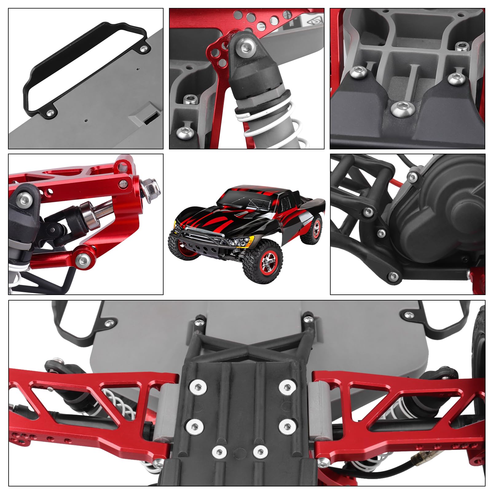 287Pcs acciaio radiocomando Viti di Ricambio per Traxxas Slash 2WD