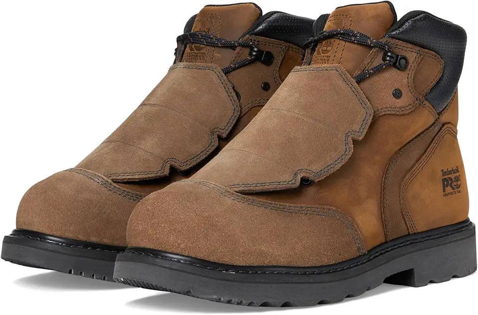 Bota de trabalho masculina Ambridge EMG 15 cm bico composto