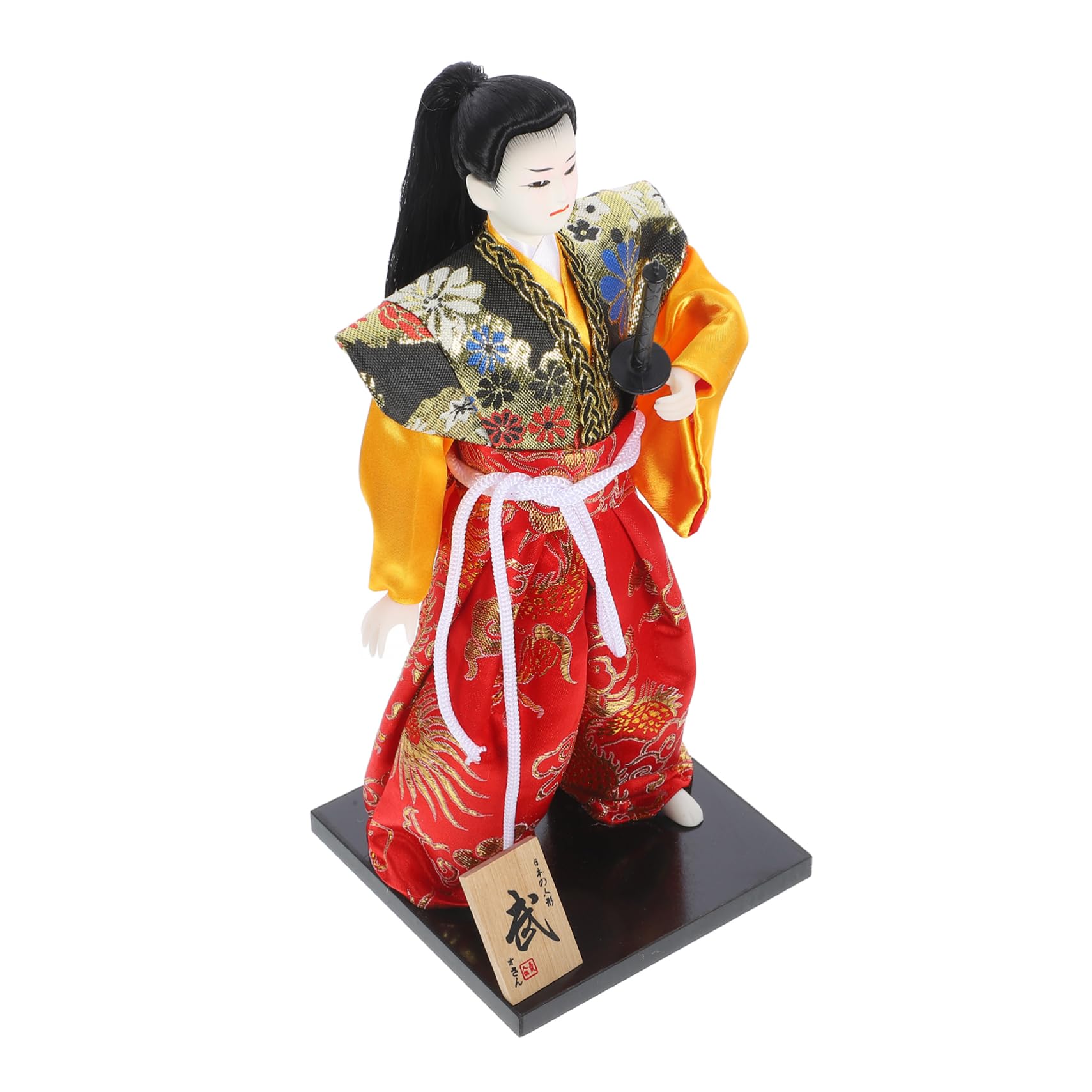 KONTONTY Samurai Action Figures Samurai Figure Housewarming Samurai Doll Home Decoration Japanese Desktop Ornament Japanese Desk Decor Japanese Style Decoration Japanese Home Decor