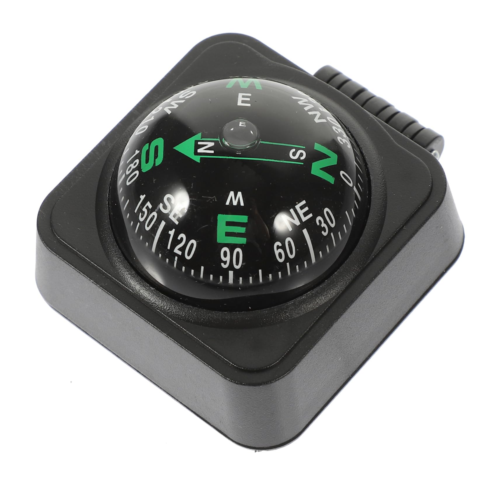 Unomor Portable Car Dashboard Compass Ball Outdoor Guide for Vehicles Hiking Compact Design for Accurate Navigation