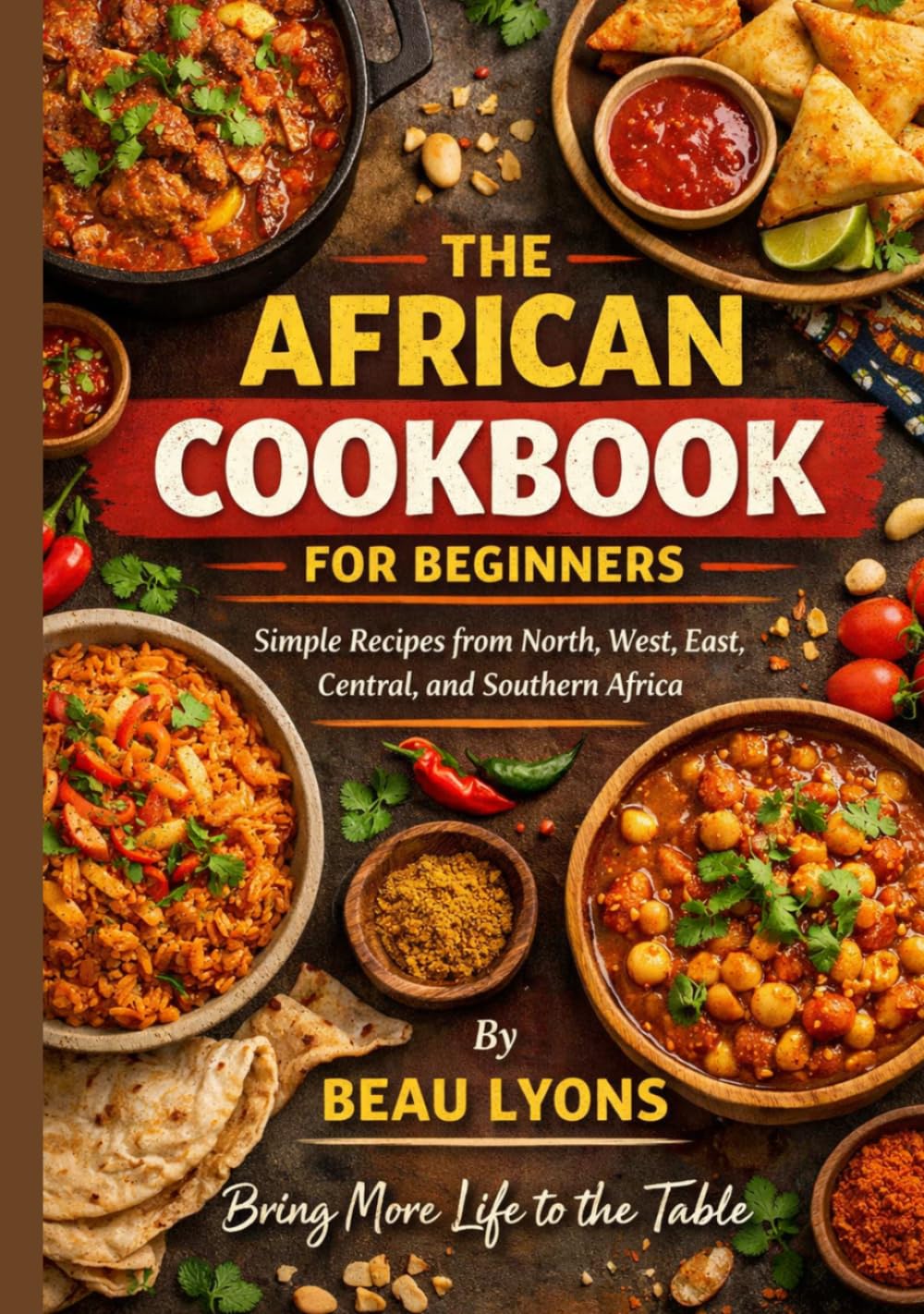 THE AFRICAN COOKBOOK FOR BEGINNERS: Simple Recipes From North, West, East, Central, And Southern Africa (BEAU LYONS KITCHEN)