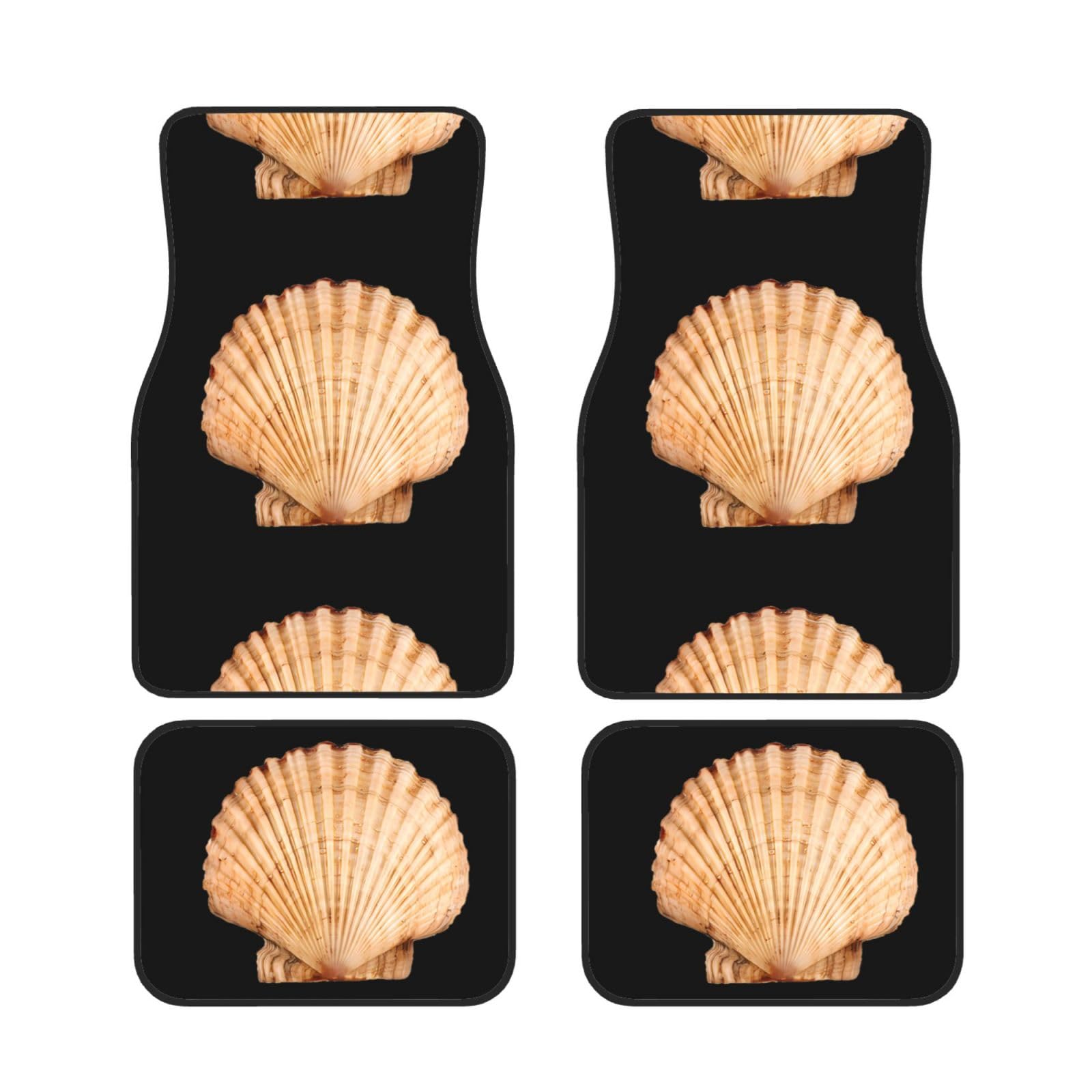 Lot de 4 tapis de sol en néoprène imperméable pour voiture