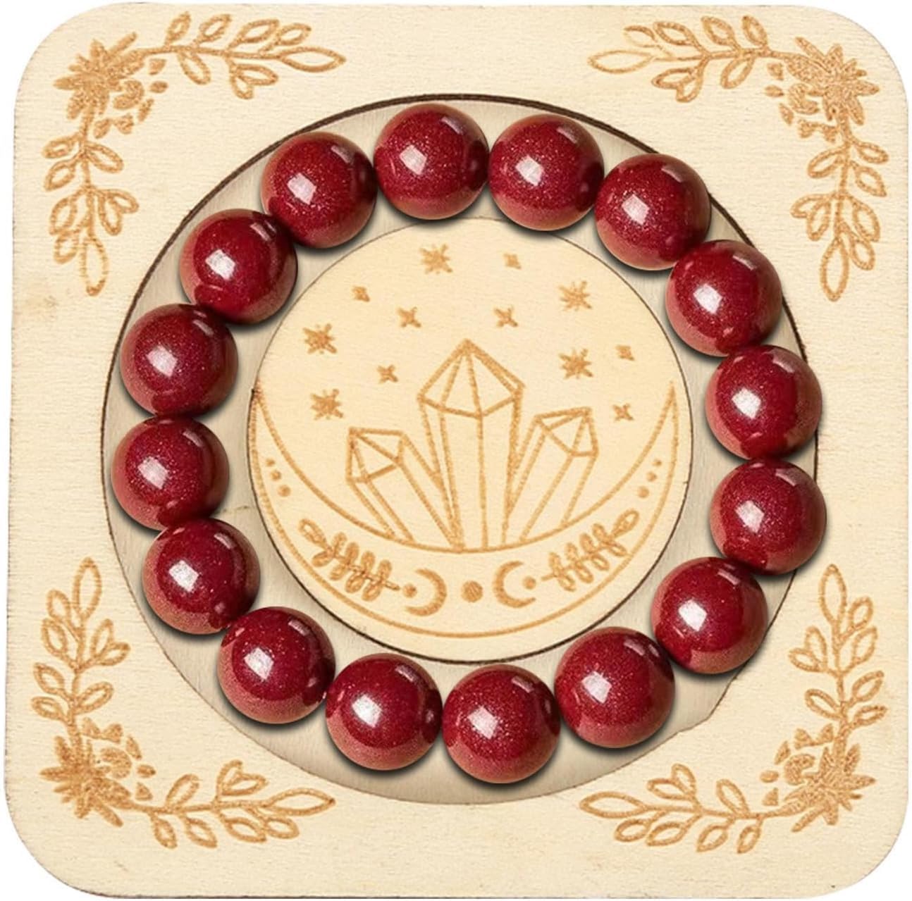 Amazon.co.jp: 木製ブレスレットディスプレイスタンド, 木製バングル  