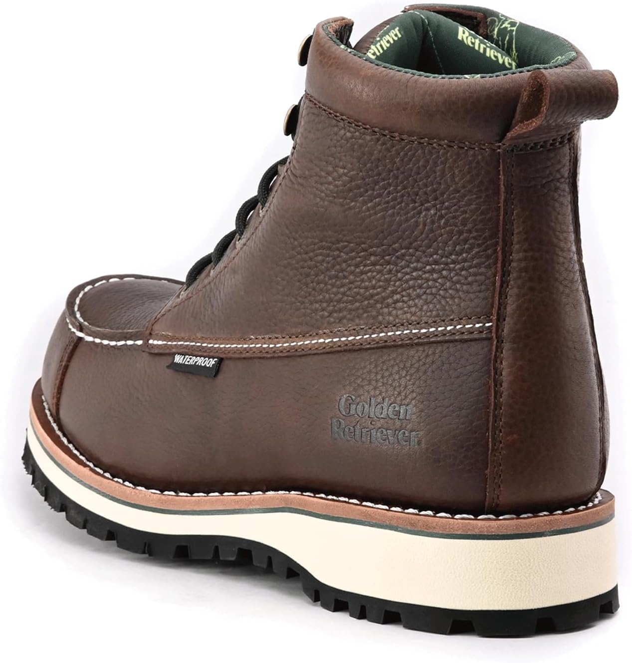 Golden Retriever 6" Waterproof Soft Toe Hunting Boots for Men