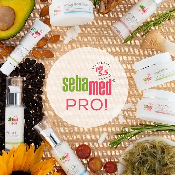 Sebamed PRO! Hydro Serum - مركب العناية البروبيوتيك مع مستخلصات الجذر والأعشاب العلاجية - يحسن رطوبة الجلد ويضمن مظهرًا سلسًا ومتساوٍ للبشرة