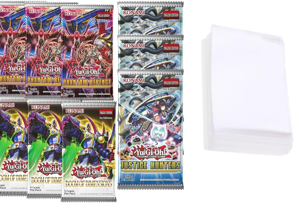 Yu-Gi-Oh! Juego de Cartas Coleccionables 12 Paquetes
