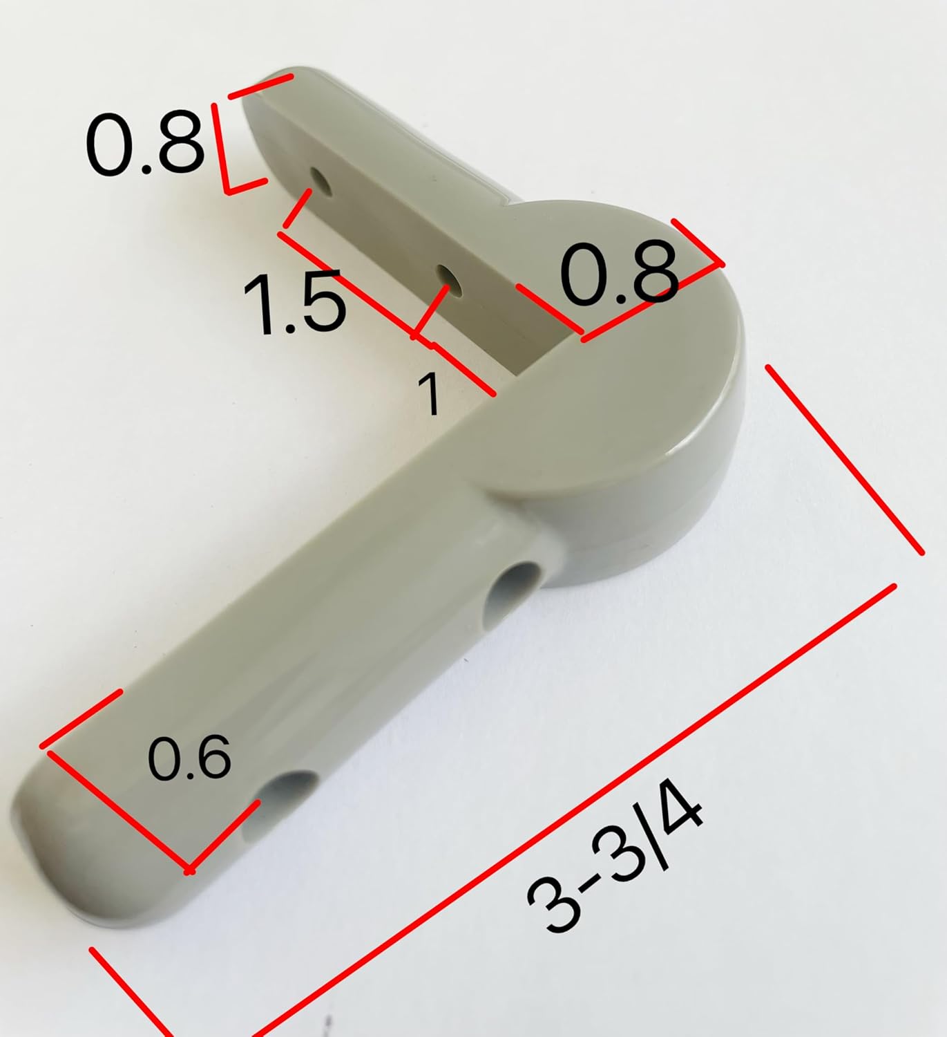 3-3/4" Rubber Corner Guard FZJ-01 Gray (28)