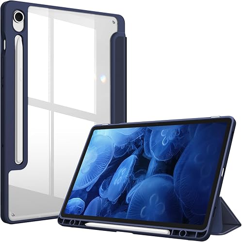 Miniatura 10 de Fintie Funda híbrida delgada para Samsung Galaxy Tab S9 FE 5G de 10.9 pulgadasGalaxy Tab S9 de 11 pulgadas 2023 con soporte para S Pen 2023, a