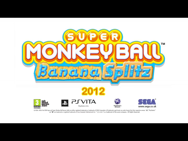 banana PS VITA SUPER MONKEY BALL Banana Splitz (Works In US) REGION