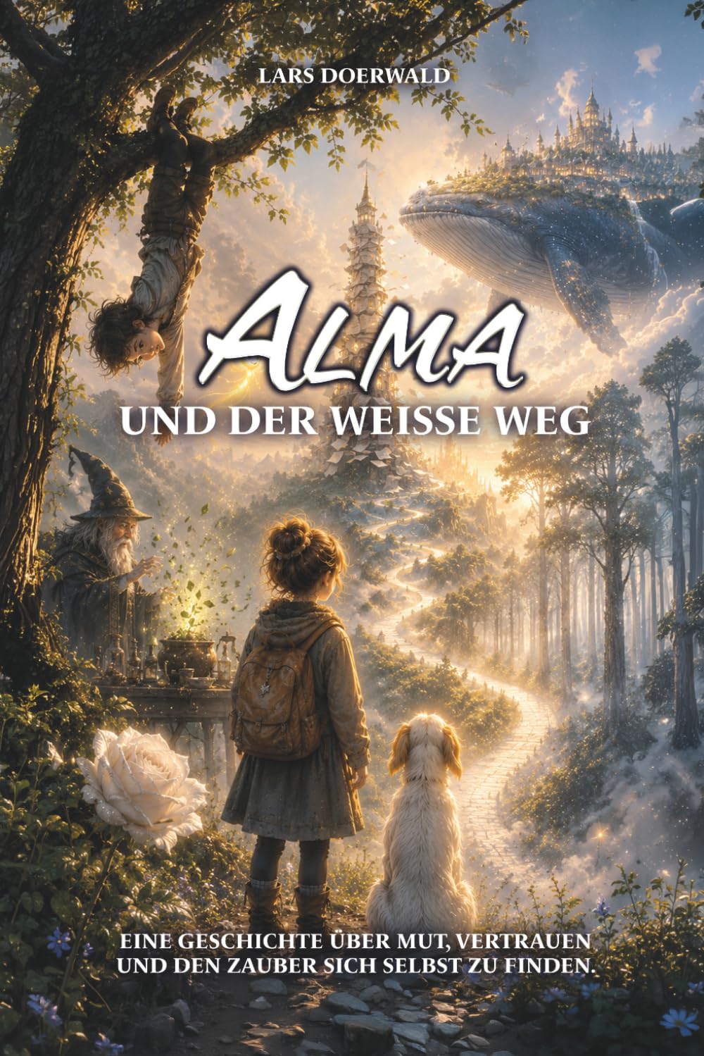 Alma und der weisse Weg: Eine Geschichte über Mut, Vertrauen und den Zauber sich selbst zu finden.