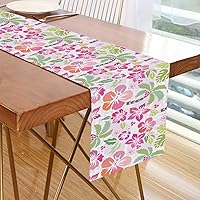 Vista 8 de Camino de mesa de plantas a base de hierbas, mantel de cocina, mesa de comedor, lino rústico, bufanda para interior y exterior, decoración