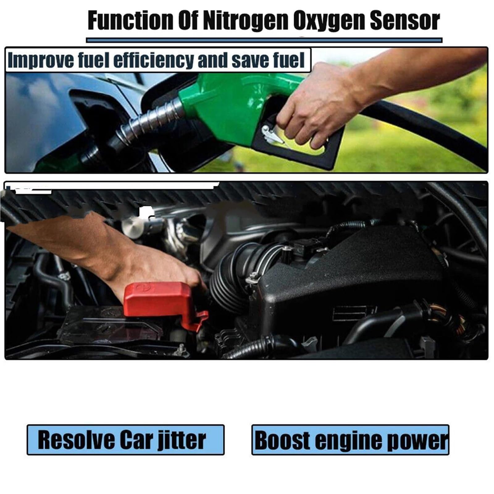 Genérico Gestión del Motor 29650-84310 Sensor Nox Óxidos Nitrógeno para Hyundai para Camión E-aerotown 24V 2965084310 29650 84310