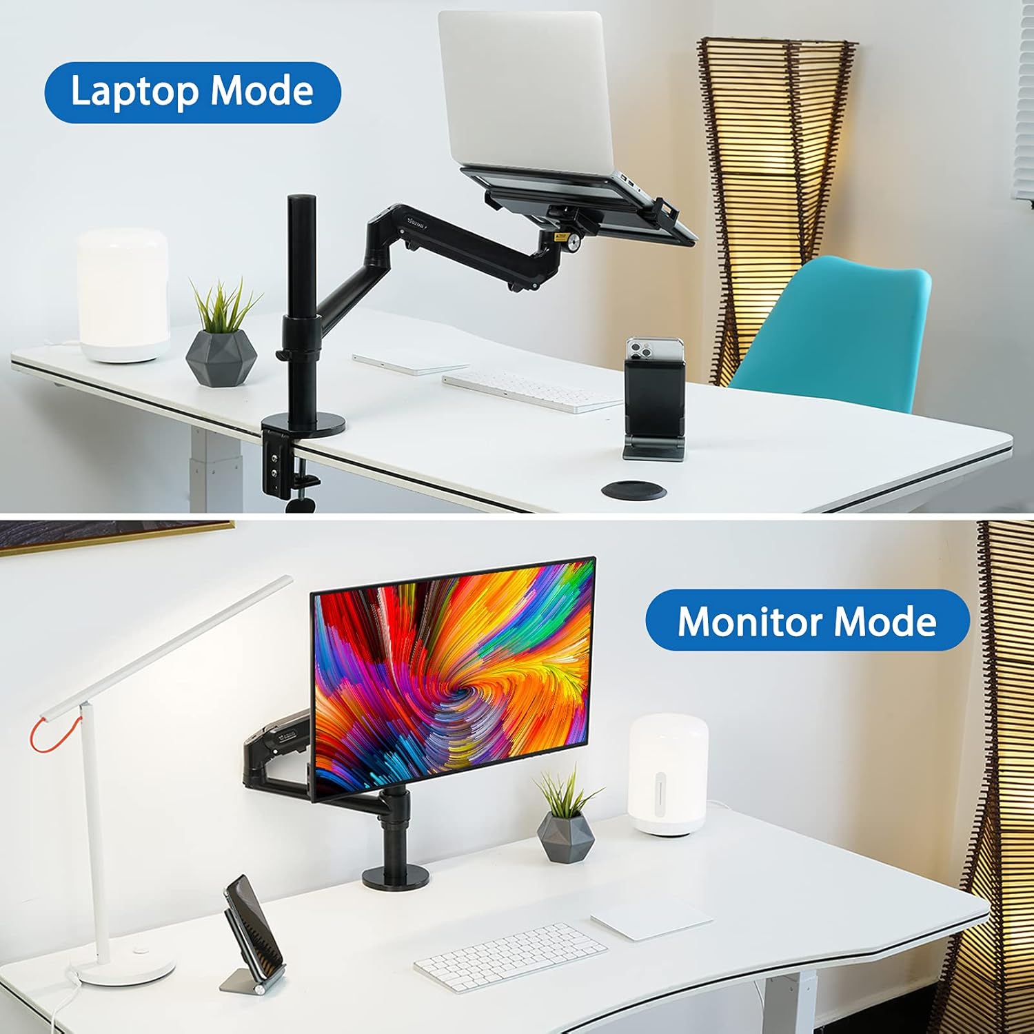 Best Seller viozon Monitor/Laptop Mount, Single Gas Spring Arm Desk Stand/Holder for 17-32 Computer Monitor, Extra Laptop Tray Fits 12-17 Laptops/Notebook(1S-Prob) 🔥 Flash Sale viozon Monitor/Laptop Mount, Single Gas Spring Arm Desk Stand/Holder for 17-32 Computer Monitor, Extra Laptop Tray Fits 12-17 Laptops/Notebook(1S-Prob)