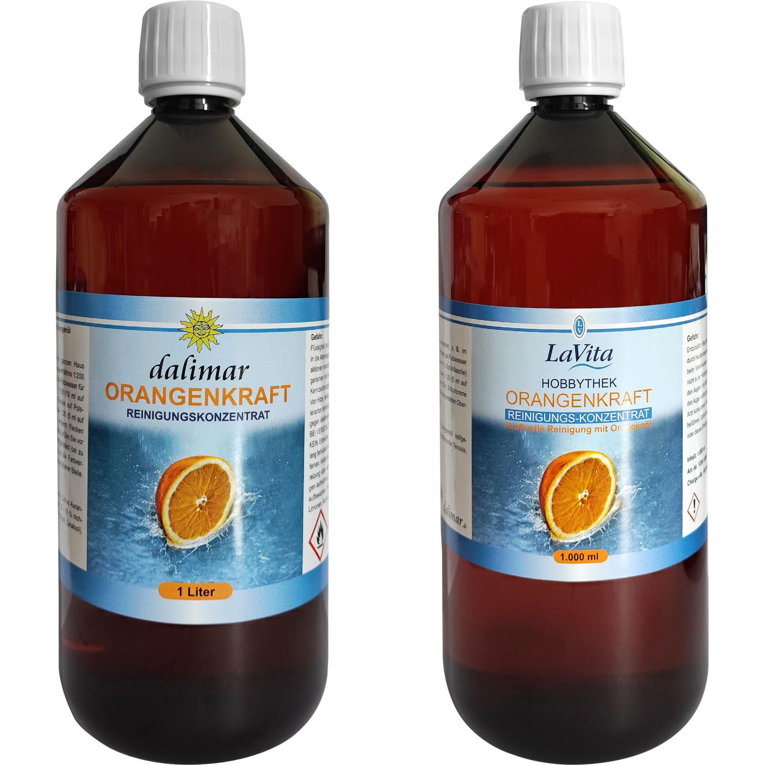 Orangenkraftreiniger Konzentrat Orangenkraft Lavita + Dalimar - 2 x 1 Liter