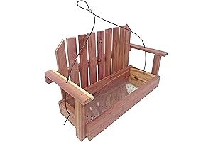 Cedar Swing Bird Feeder - Made in USA