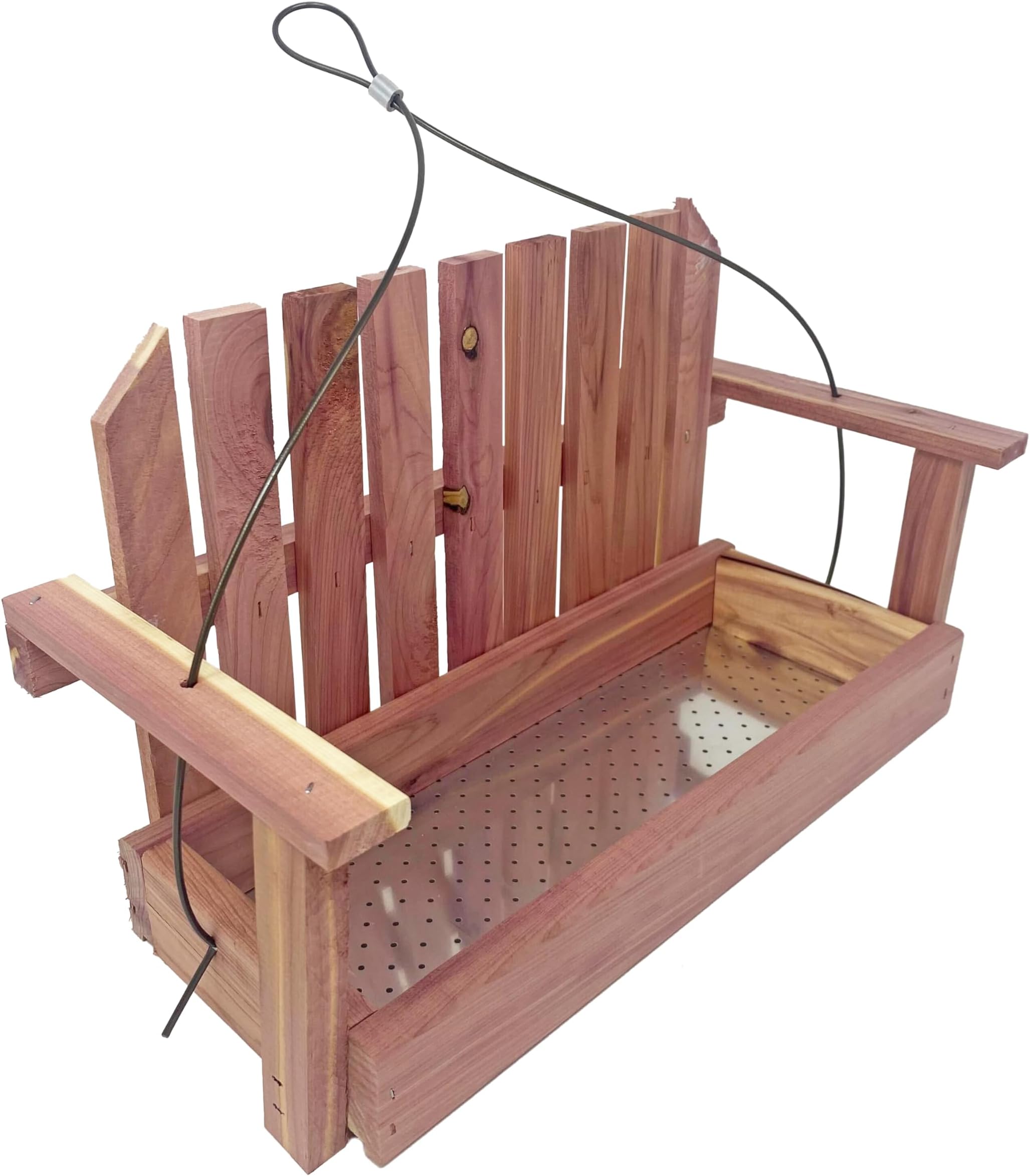 Cedar Swing Bird Feeder - Made in USA