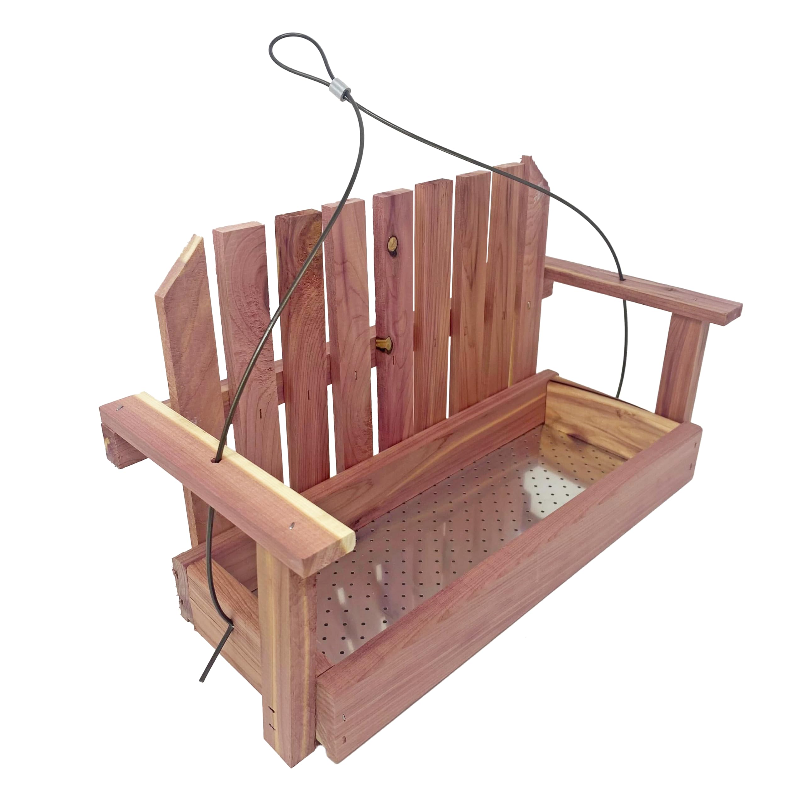 Cedar Swing Bird Feeder - Made in USA