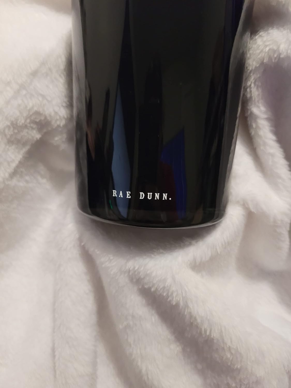 Rae Dunn Glass Makeup Brushes Holder