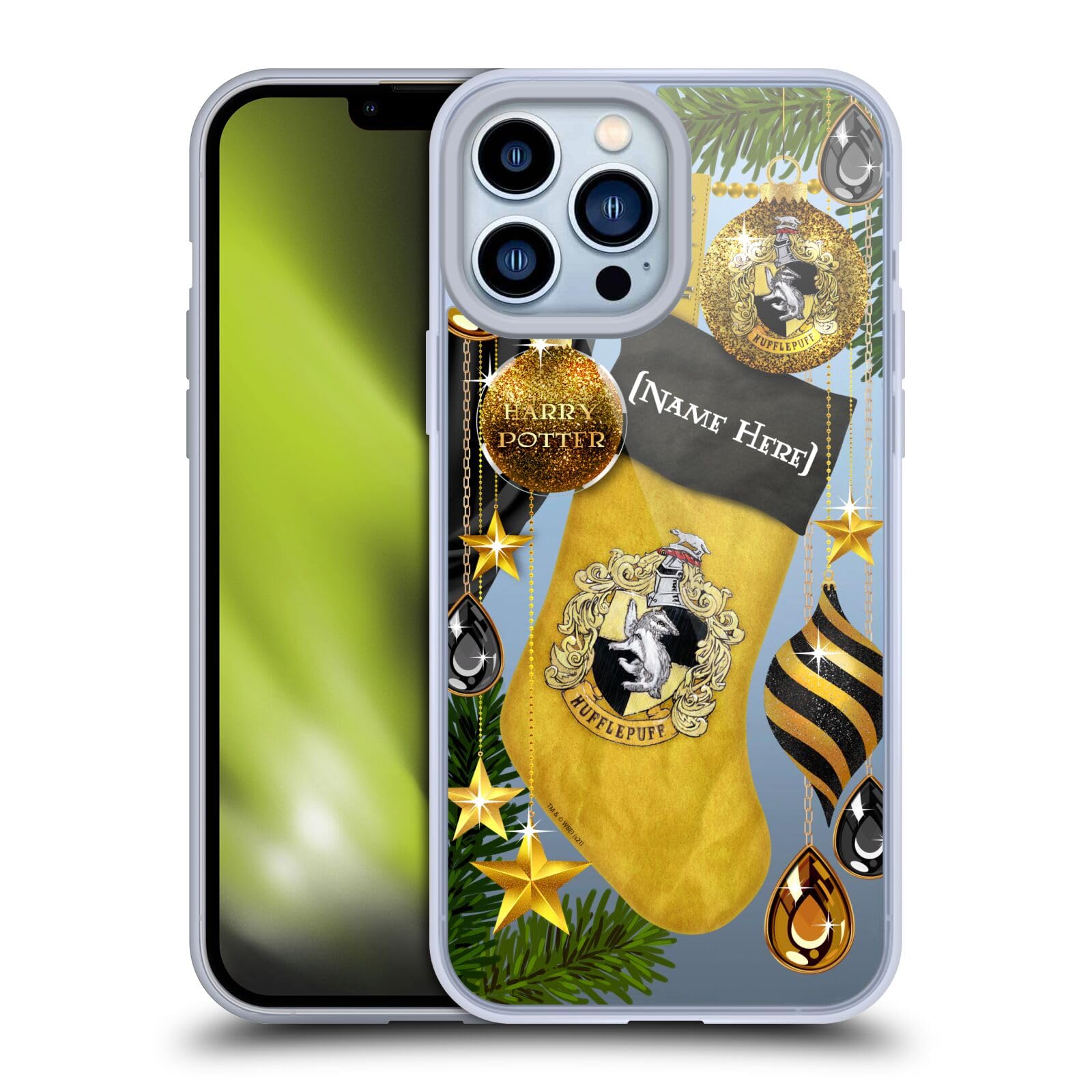 Funda Hufflepuff Harry Potter para iPhone 13 Pro Max carcasa gel 7