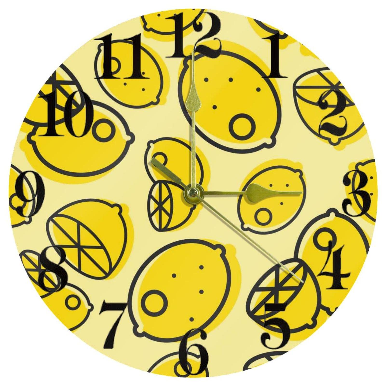Horloge murale silencieuse sans tic-tac pour un calme absolu au bureau