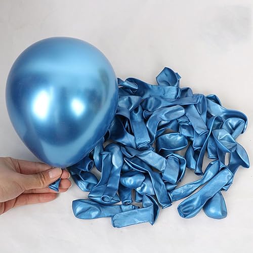 Miniatura 5 de VitaCraft Kit de guirnalda de arco de globos de coche de carreras, 128 piezas de arco de globos de mármol naranja, azul y negro, globos de aluminio