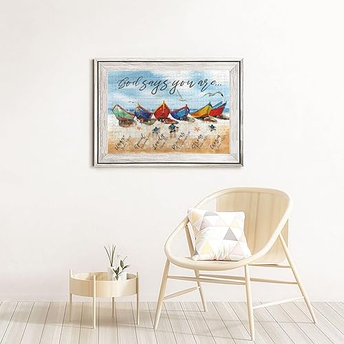 Miniatura 9 de Rompecabezas de 1000 piezas para adultos, barcos coloridos Dios dice que eres de madera, rompecabezas para adultos, juguete educativo para jóvenes,