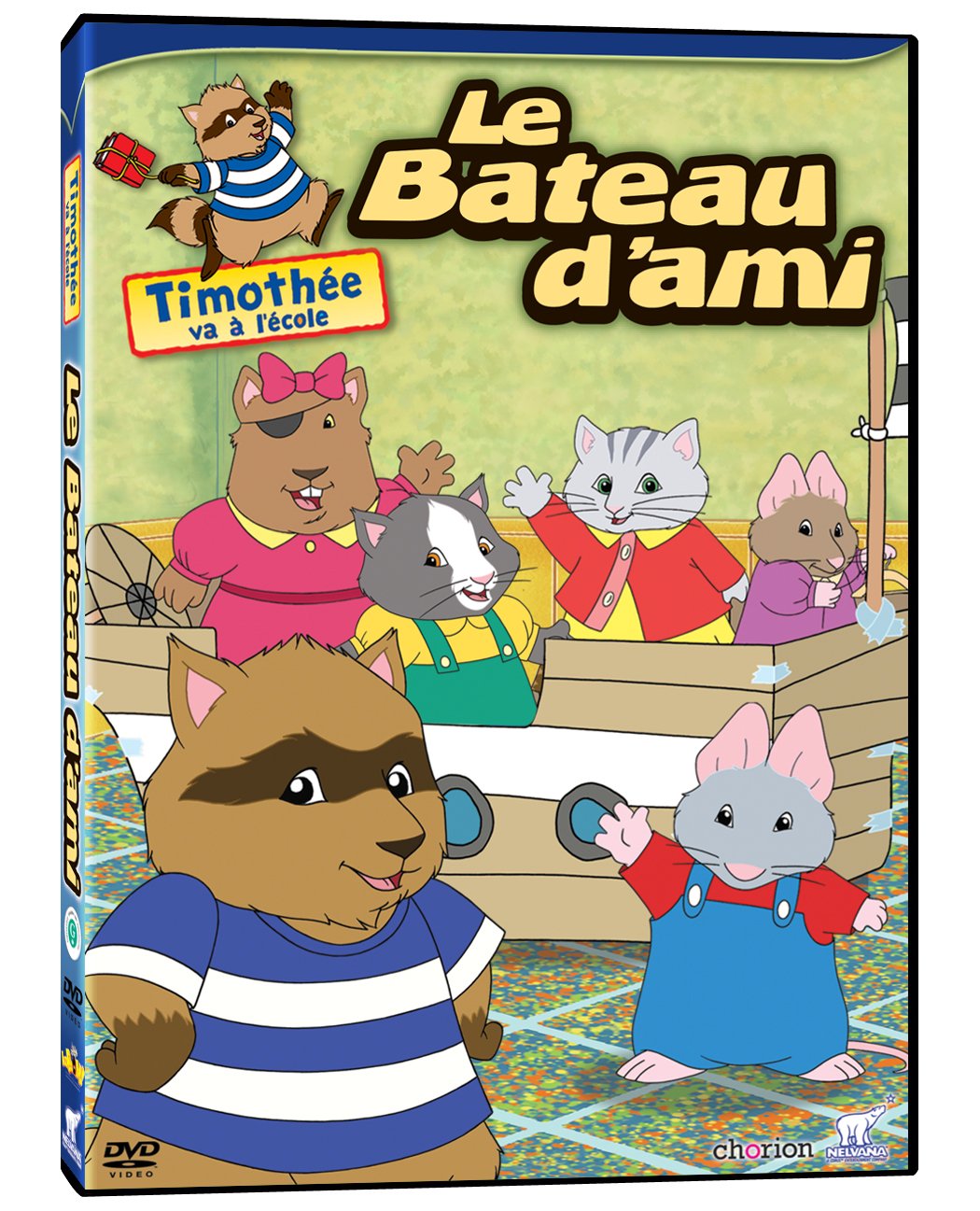 Timothée va à l’école Le Bateau d’ami [DVD]